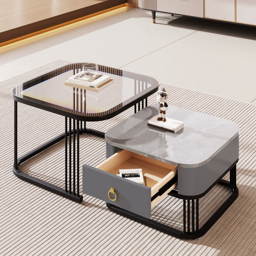 Couchtisch 2er set - couchtisch,