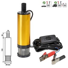 Tauchpumpe 12V Transver Pumpe Diesel Öl Wasserpumpe Wohnmobil Garten12L/min