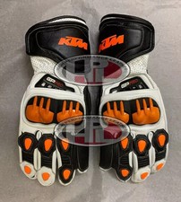 KTM Biker Leder Handschuhe