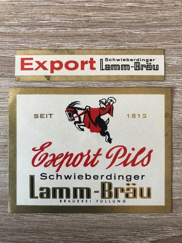 Bieretikett lammbräu - bieretikett,