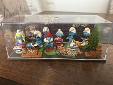 Ü-Eier Diorama Die Schlümpfe