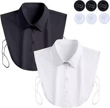 2 Stücke Krageneinsatz Damen