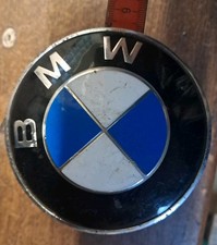 BMW Emblem Metall gewölbt, 80mm, 2 Zapfen