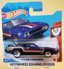 HOT WHEELS MUSCLE MANIA "1971 PLYMOUTH ROAD RUNNER" OVP UNGEÖFFNET!!