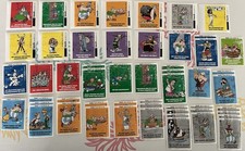 64x Duplo/Hanuta Sticker „Asterix & Obelix, Die Unglaublichen“