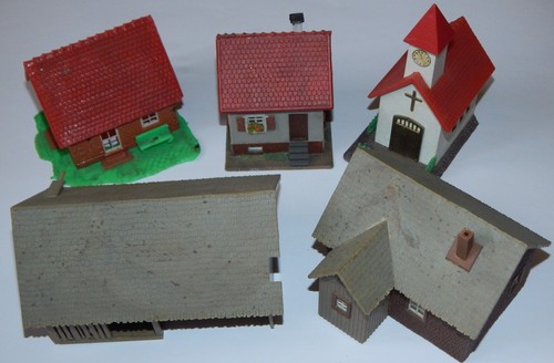 Haus häuser hof - 5x, h0