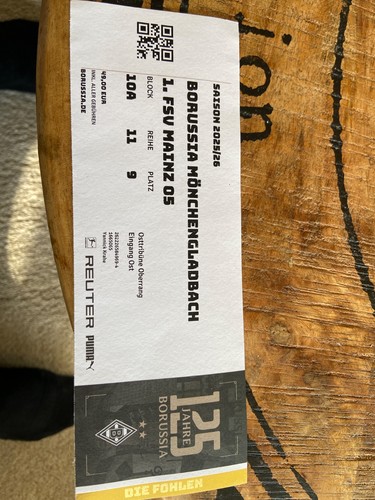 Ticket gladbach gegen mainz - gegen,