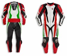 Ducati Biker Leather Suit Men