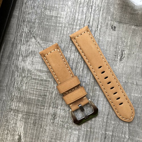 Khaki italienische leder uhr - italienische,