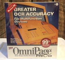 1997 Caere OmniPage Pro 8.0