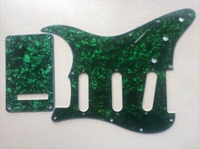 Strat Green Pearl SSS 4ply 11