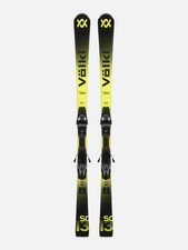 Ski Renn Carve VOLKL RACETIGER SC Schwarz + VMOTION 12 GW Saison 2026