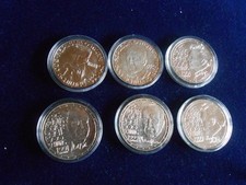 österreich Münzen 500 schilling Silber  2 x 1990, 2 x 1991  2 x 1992  925 Silber