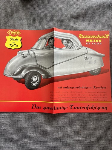 Messerschmitt kabinenroller - messerschmitt,