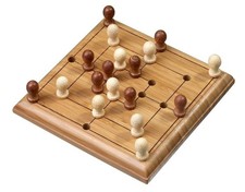 Mühle Reisespiel Bambus Holz