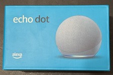 AMAZON Echo Dot 4. Gen Smart Lautsprecher mit Alexa Blaugrau Neu & OVP