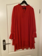 Joop Rot Damen Kleid Größe 38 Rot Neu Mit Etikett, Sehr Schön