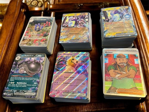 100 pokemon karten sammlung - karten,