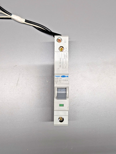 Hager adn116 amp curve - amp,