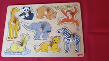 Steckpuzzle Tierkinder von