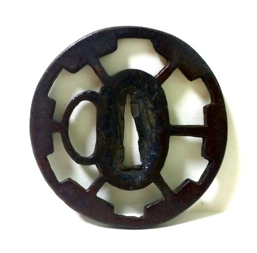 Tsuba kupfer handschutz - kupfer,