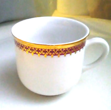 Tasse Porzellan Carlsbad Porcelaine fine de Boheme Epiag DF Goldrand handbemalt