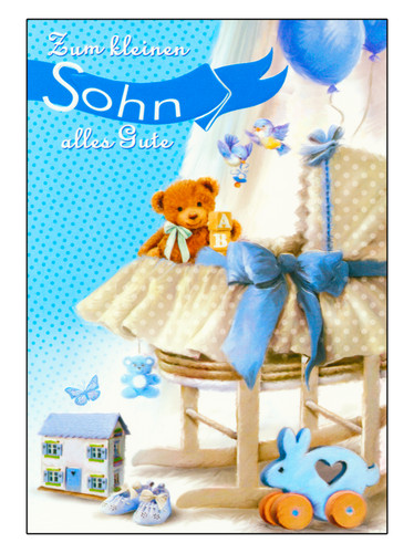 Geburt glückwunschkarte baby - geburt,