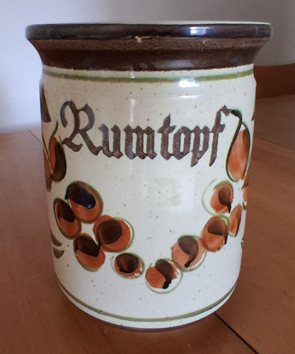 Vintage rum topf ohne - topf, deckel