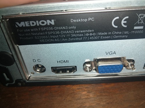 Medion akoya s22003 - medion, mini-pc