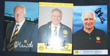 3 signierte Autogrammkarten Borussia Dortmund Alfred "Aki" Schmidt