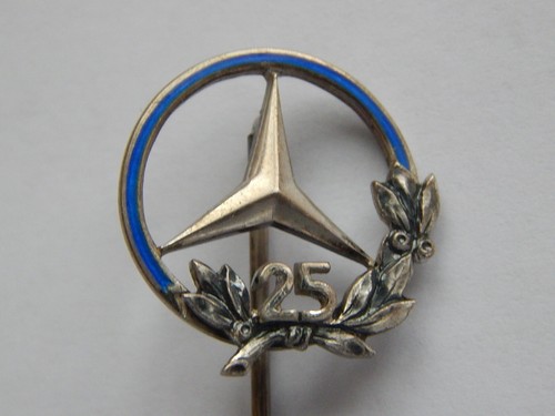 Mercedes anstecknadel jahre - mercedes, 25