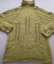 Gianni Versace Pullover 90% Wolle 10% Kaschmir Rollkragen Pulli Gr. 52 gestrickt