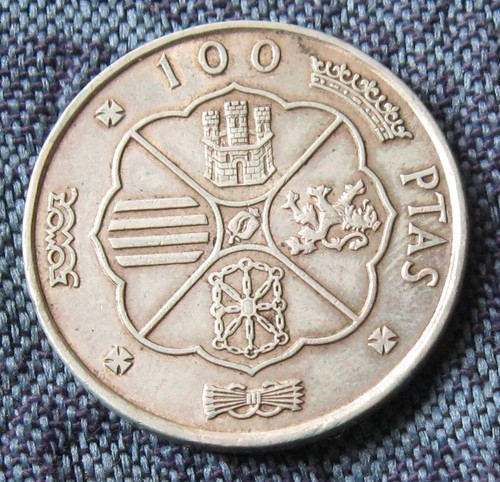 100 pesetas francisco - 100, franco
