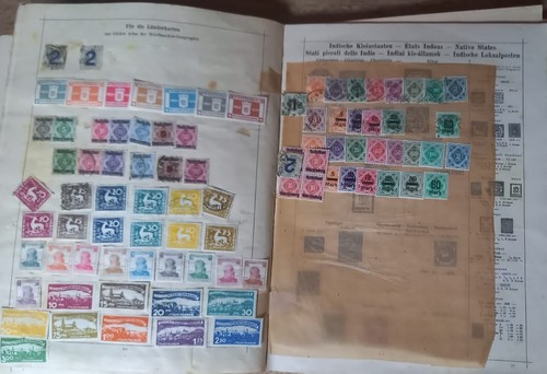 Schaubek briefmarkenalbum - schaubek,