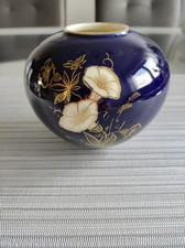 Vintage Limburg Porzellan Vase Kobalt H. 9,7cm