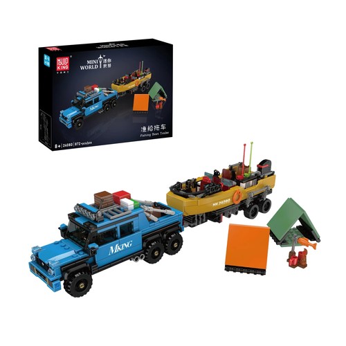 Mould king 24080 - king, fischerboot