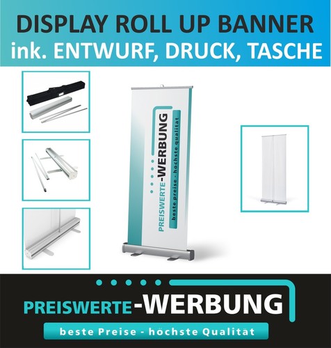 Rollup display banner - display, hoehe