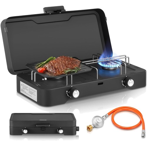 Campingkocher gas flammig - gas, 2-flammig