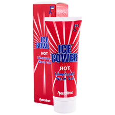 ICE POWER Hot Wärmegel 75ml Wärmetherapie Sportgel Aufwärmgel Fitnessgel 