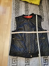 Echtleder Weste, Gr. 46