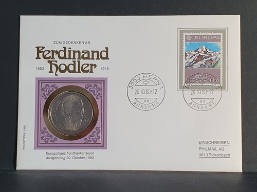 Numisbrief schweiz ferdinand - numisbrief,
