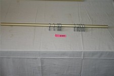 Hakenleiste mit 10 Haken Aluminium Fleischhaken Schinken Blutwurst Abhänger