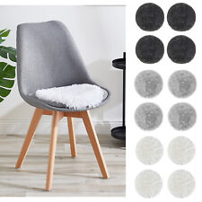 Stuhlkissen Rund 34 cm 4er Set