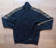 Adidas Originals Beckenbauer Vintage Retro Jacke Track Jacket schwarz gold M