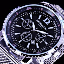 Excellanc Herren Mesh Armband