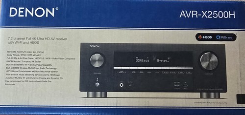 Denon avr x2500h receiver - denon, a/v-receiver