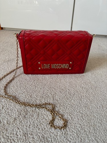 Moschino umhängetasche rot - moschino,