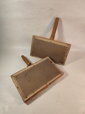 alter Wollkamm Wollkarden Wolle Handkarden Karden spinnen Spinnrad