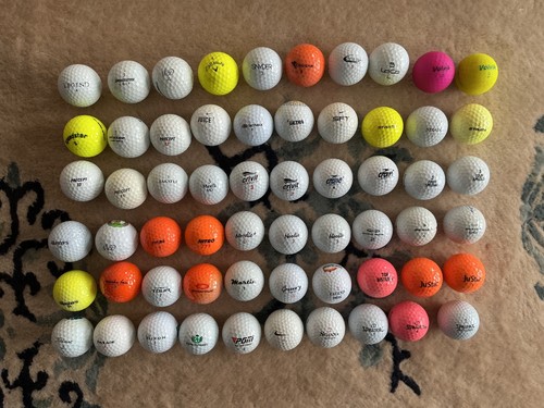 Golfbälle aaa bunt - -,