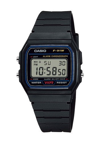 Casio 91w 1yeg digitaluhr - f-91w-1yeg,